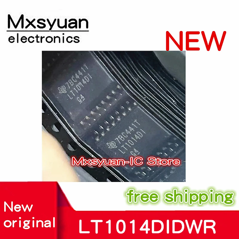 10 unids/lote LT1014DIDWR LT1014DIDW LT1014DI LT1014D1 SOP16 Mxsyuan 100% nuevo original