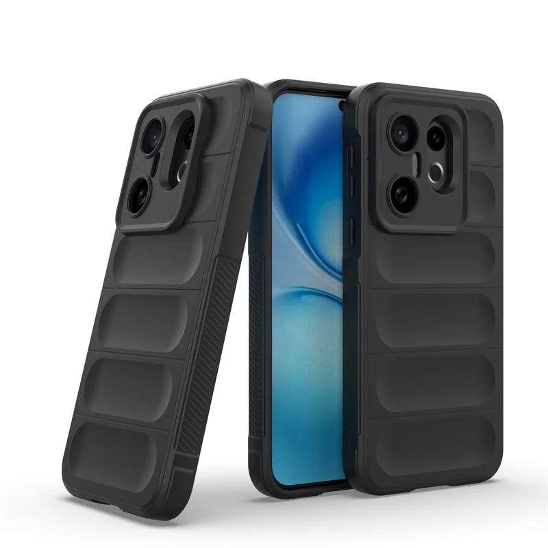 Funda de lujo para Vivo X200 FE, funda Vivo X200 FE, Fundas Coque de silicona suave TPU, parachoques trasero protector para teléfono Vivo X200 FE - imagen 3