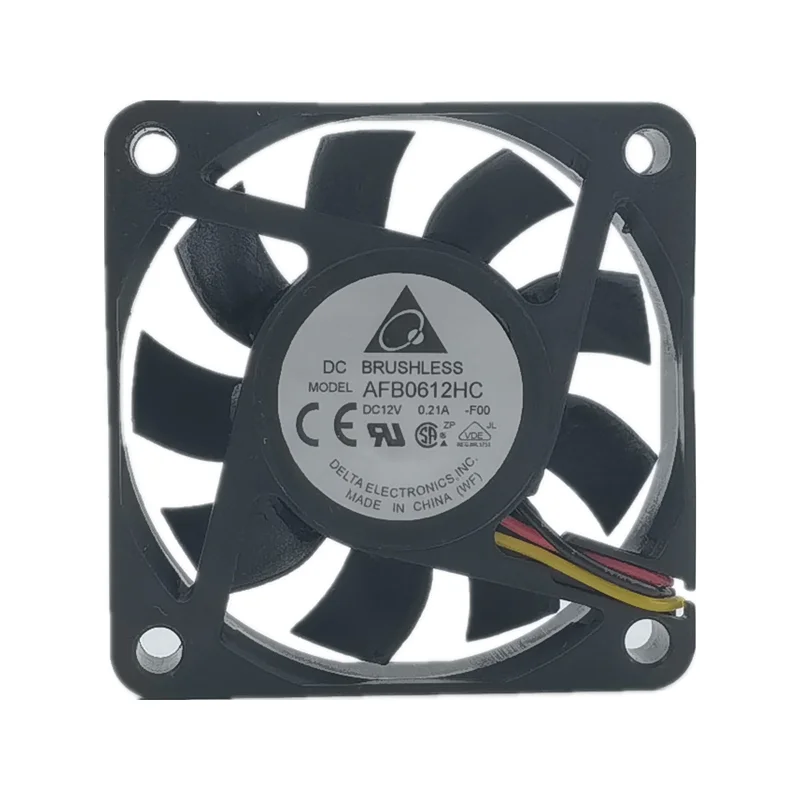Reemplace el ventilador de refrigeración axial de medición de velocidad de CPU del chasis AFB0612HC DC12V 0.21a 6015 6cm - imagen 5