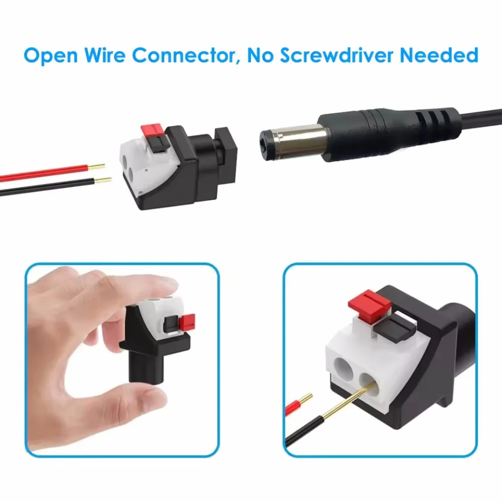 Cable de alimentación para cigarrillos de coche de 12V, enchufe para encendedor, enchufe LED macho, adaptador de conector, accesorios interiores para encendedor de cigarrillos de coche - imagen 5