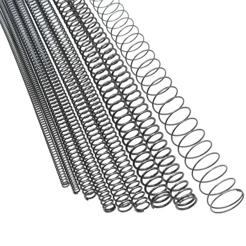 Resorte de compresión largo de acero, bobina cilíndrica de longitud 300mm WD 0,8/1,0/1,2/1,5mm, resortes de presión en forma de Y de retorno de liberación, 2 uds. - imagen 3