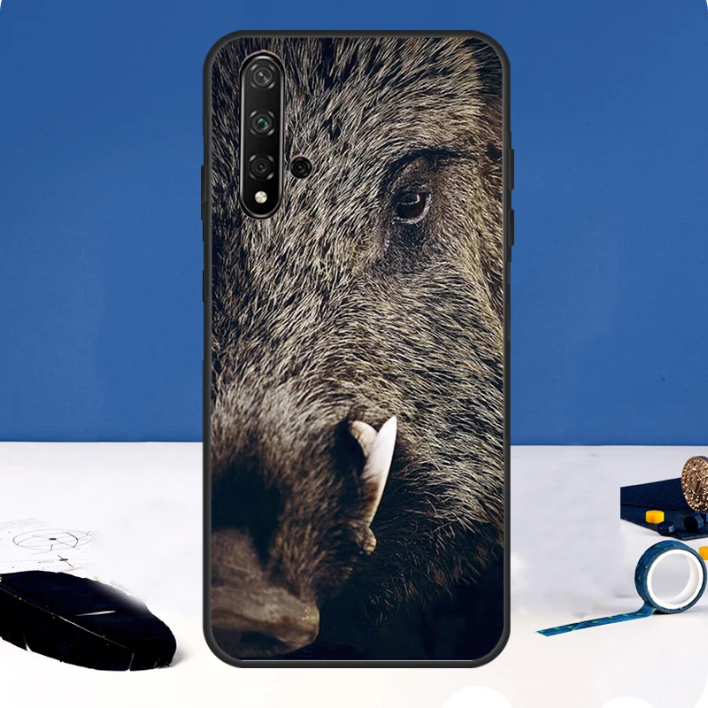Funda de jabalí para Huawei Nova Y90 Y70 Y91 Y60 Y61 Y72 Y73 3i 7i 8i 11i 12i 9 10 SE P20 P30 P40 Lite - imagen 2