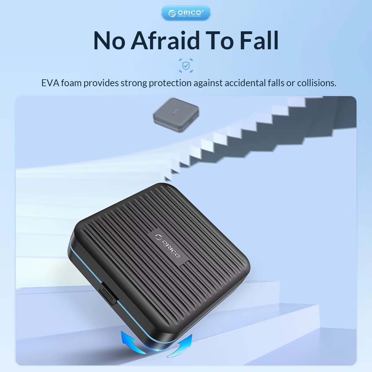 Estuche ORICO 16 Ranuras para Tarjetas SD/Micro SD/CF – Protección Antichoque - imagen 4