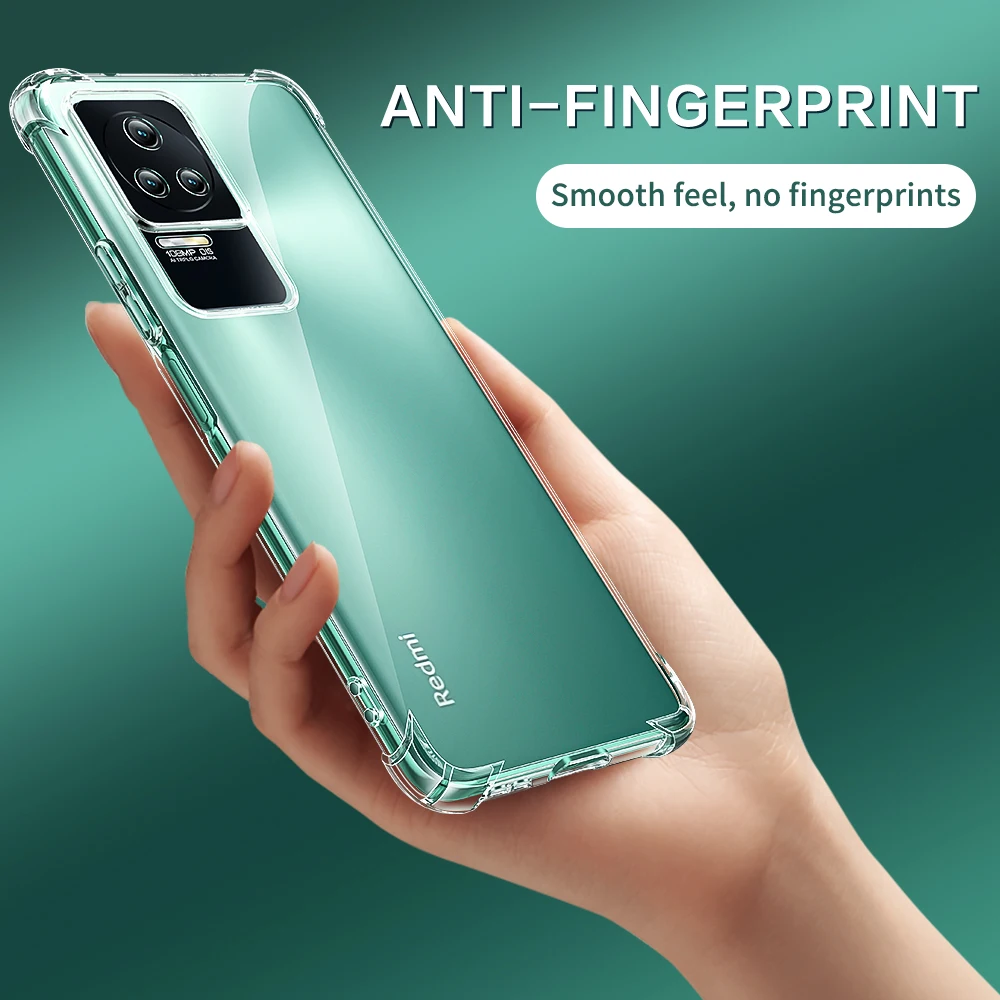 SmartDevil-funda transparente para Xiaomi Redmi Note 12 Pro K60 K50 Gaming K40S K20 K30, cubierta trasera de TPU, protector lente