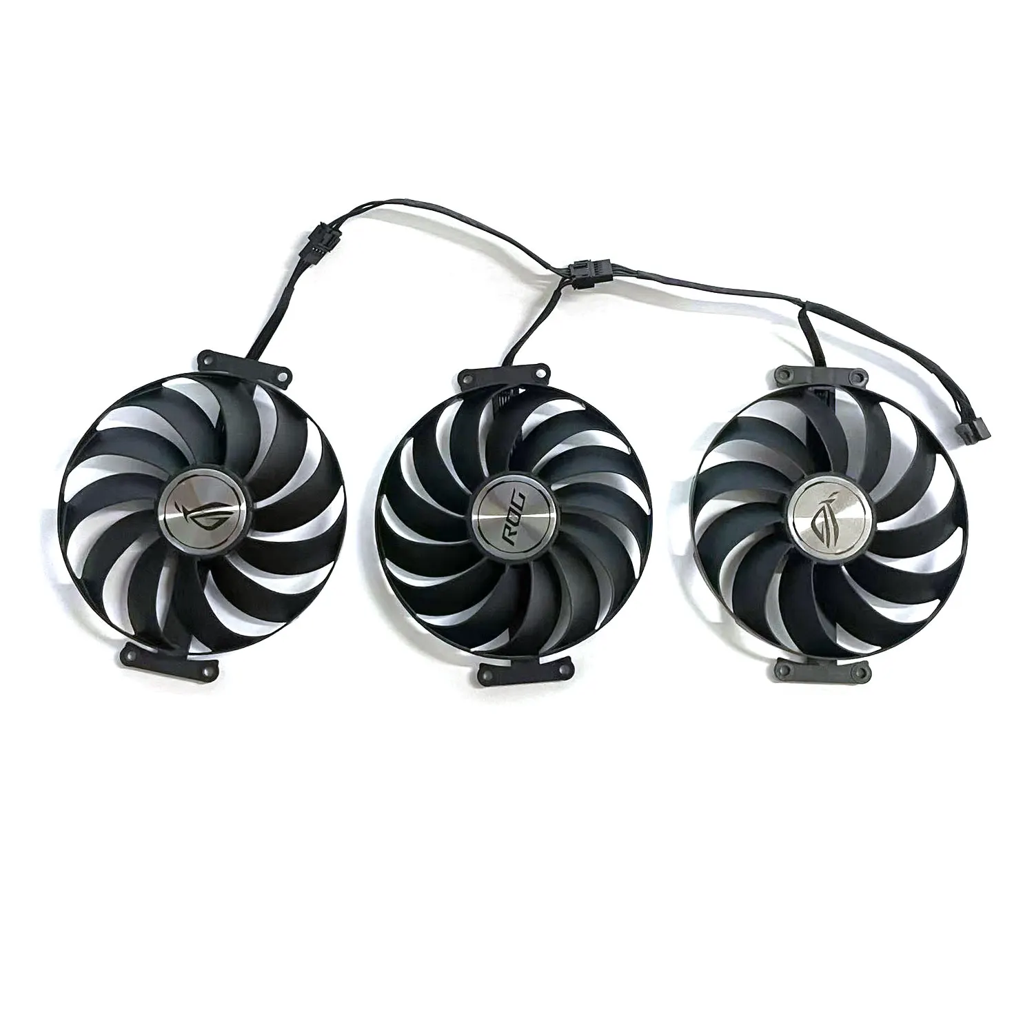 Ventilador de tarjeta gráfica CF1010U12S de 95mm, repuesto ASUS Rog Strix RTX 3060 3070 3080 Ti 3090, Enfriador de GPU para juegos, tarjeta gráfica RX 6700 - imagen 3