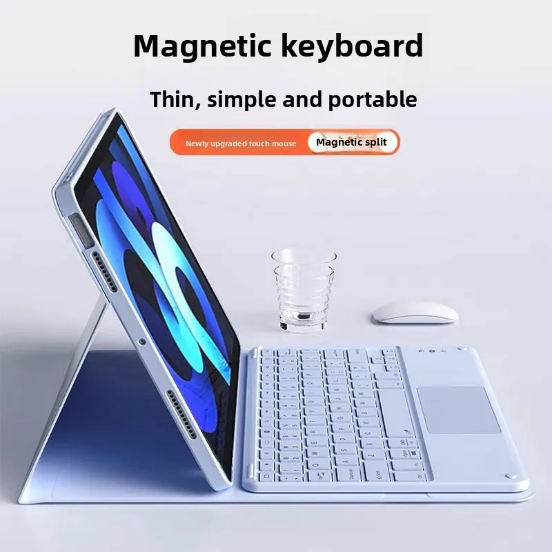 Funda para teclado de tabletas Xiaoxin Pad Pro 12,7 2025, funda para teclado de tabletas inalámbricas Bluetooth para Lenovo Pad Pro, accesorios - imagen 4