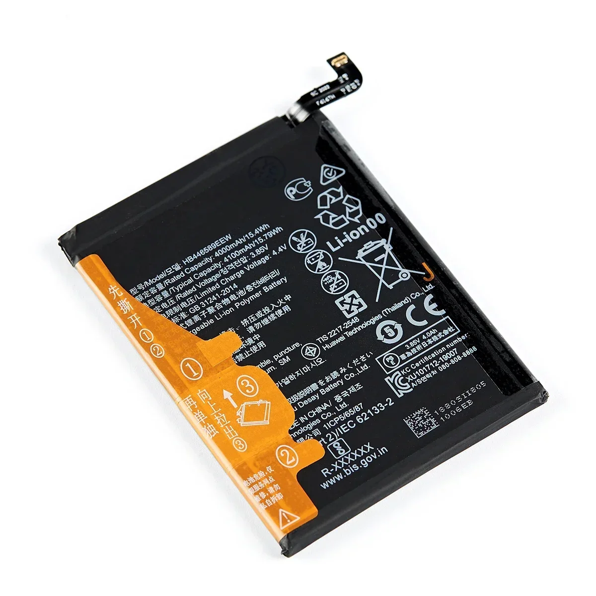 Nueva batería HB446589EEW de 4100mAh para Huawei Honor V30 V30 Pro V30Pro baterías de repuesto + herramientas - imagen 3