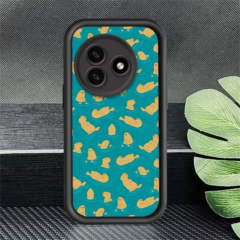 Funda con patrón de dibujos animados de capibara para Infinix Tecno Camon 12 19 20 30 F2 Pop 2 F 5 6 7 8 9 10 Pro Neo Eye escalera funda de teléfono - imagen 4