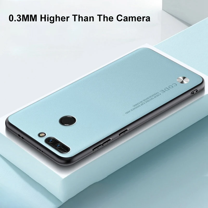 Funda de cuero PU de lujo para Honor 8 Pro, cubierta trasera mate a prueba de golpes, protección de silicona TPU, funda de teléfono para Honor View 9 Coque - imagen 5