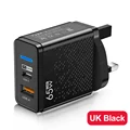 UK Plug Black
