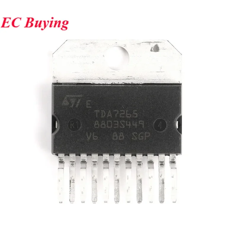 2 uds/1 unidad TDA7265 25W + 25W amplificador de Audio estéreo 25Wx2 IC Chip nuevo Original - imagen 3
