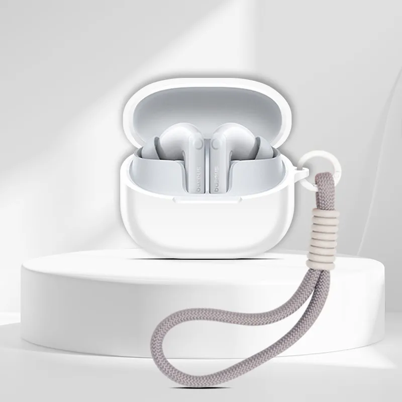 Funda blanda de silicona para Baseus BP1 Pro, bonito colgante con cordón, adecuada para Baseus M3s, funda protectora a prueba de golpes - imagen 2