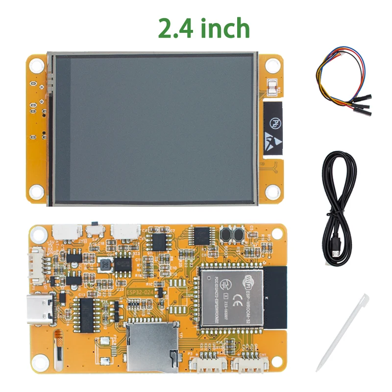 Placa de desarrollo ESP32 Arduino LVGL WIFI y Bluetooth, 2,4, 2,8, 3,5 ", 240x320, pantalla de visualización inteligente, módulo LCD TFT de 2,8 pulgadas con táctil - imagen 2