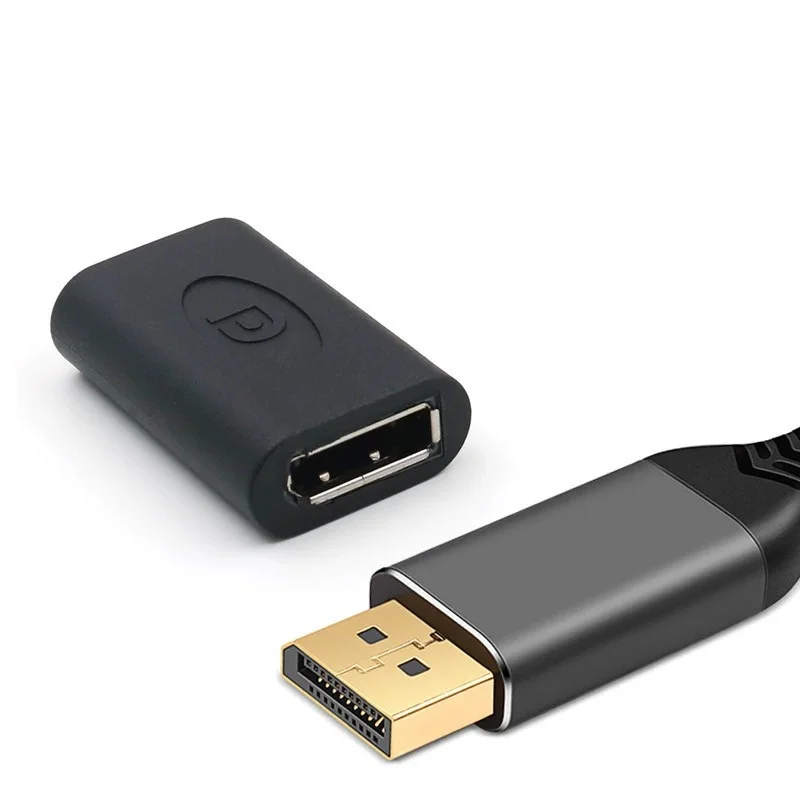 Adaptador Displayport DP hembra a Displayport hembra, convertidor de extensión de cable Displayport - imagen 5