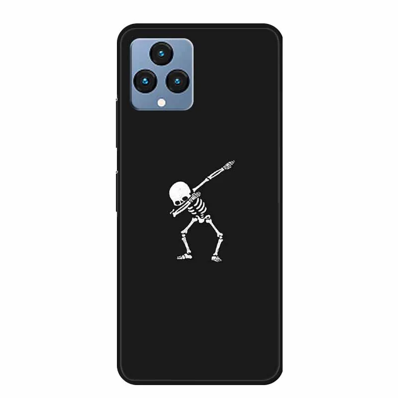 Para T-Mobile REVVL 6 5G Funda protectora parachoques para teléfono T 5G/T-Mobile REVVL6 TPU Funda trasera de silicona suave Coque Funda - imagen 2
