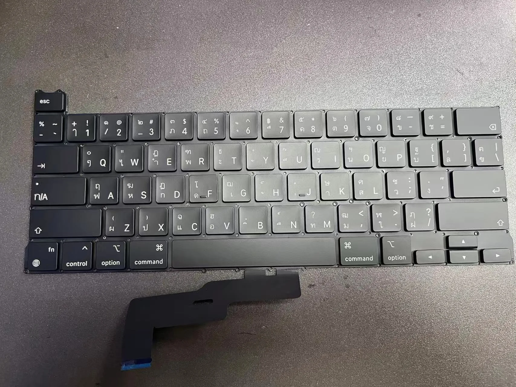 Laptop A2141 A2179 A2338 A2337 A2289 A2151 A2442 A2681 Teclado tailandés para Macbook Pro Air Retina 13,3 "15,4" 16" teclado M1