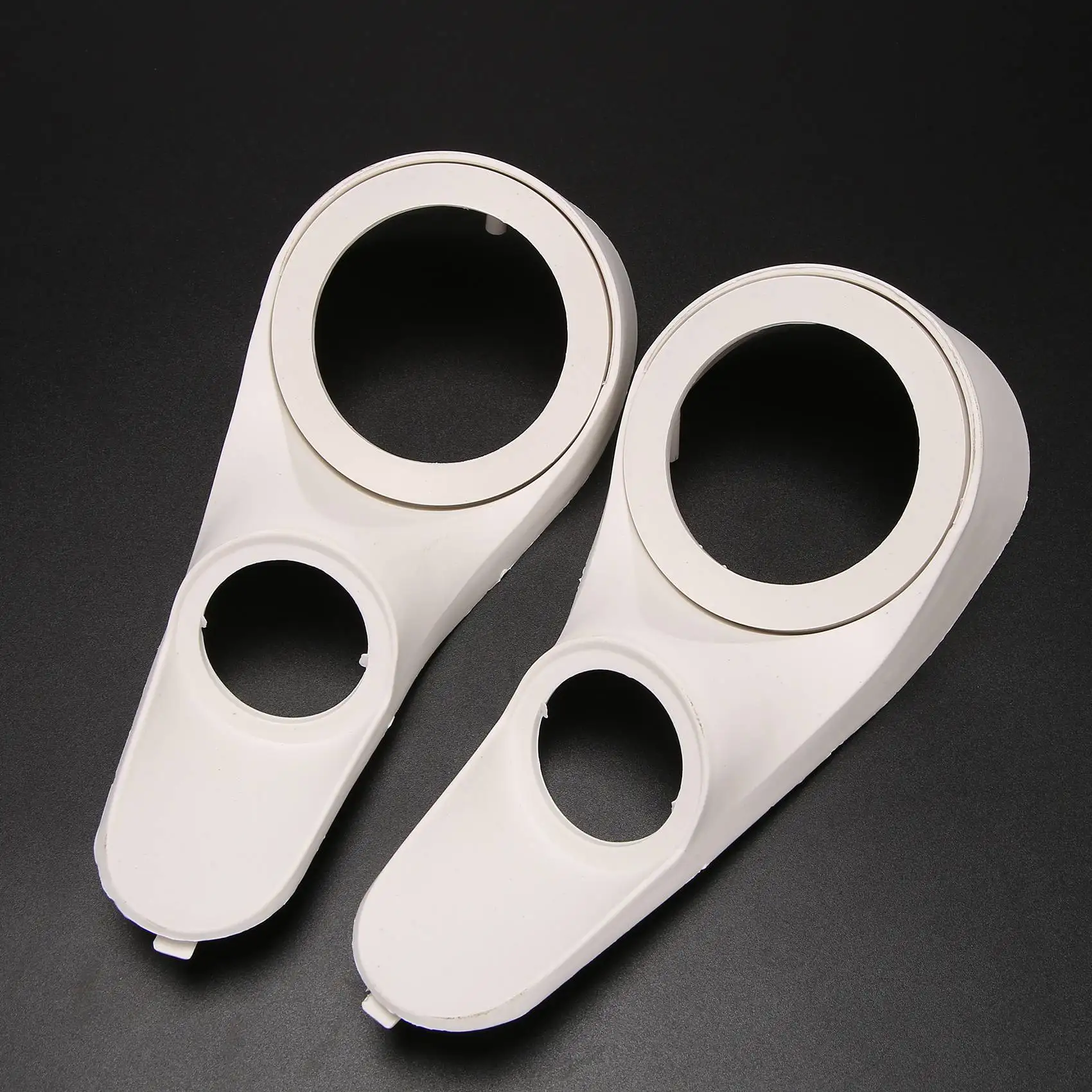 Soporte de Tweeter de tres vías modificado para altavoces de coche, junta de arandela de plástico, Audio de coche, pilar A, 2/3, 5/3, 8, 4 pulgadas - imagen 3