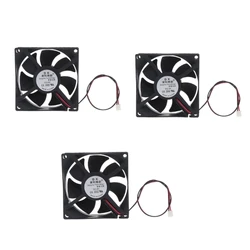 Ventilador 80mm Silencioso Alta Potencia 3300 RPM
