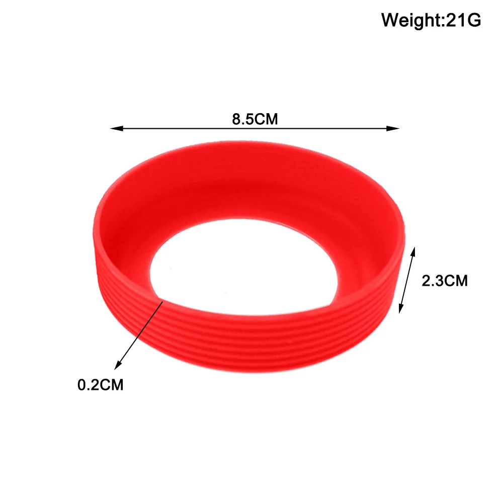 1 unidad de 8,5 CM, 21G, 15 colores, cubierta inferior de copa de silicona suave roscada, funda de anillo resistente al desgaste, antideslizante, buena dureza - imagen 2