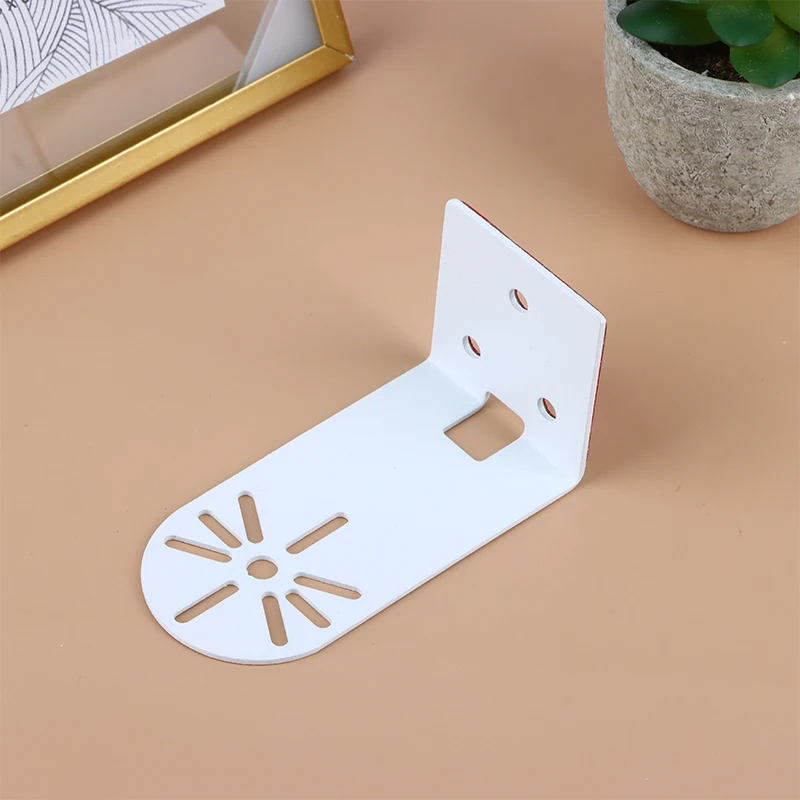 Soporte de hierro para cámara de montaje en pared sin clavos en forma de L, con Base de pegamento, versión PTZ, soporte de vigilancia, 1 ud. - imagen 5