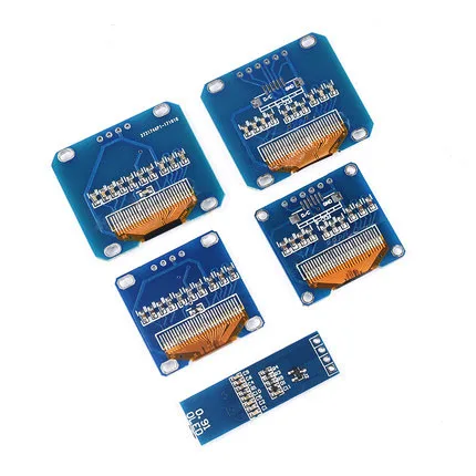 Nuevo Producto, módulo de pantalla OLED IIC blanco/amarillo azul/azul 12864 de 0,96 pulgadas, placa de pantalla LCD I2C SSD1306 para Arduino - imagen 3