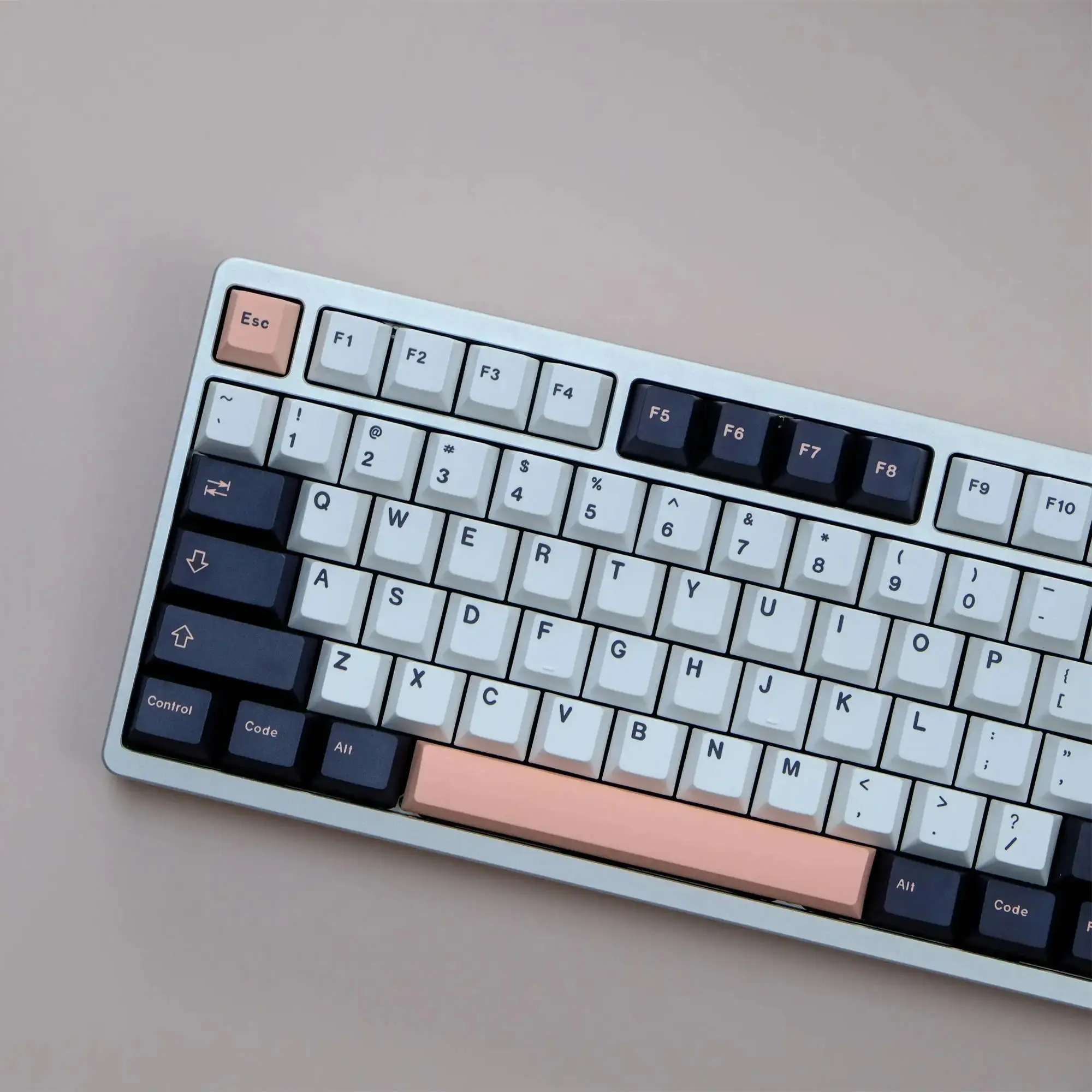 Juego de teclas GMK Olive, 129 teclas, Material PBT, perfil Cherry para teclado mecánico Cherry MX Switch 61/64/68/75/84/87/98/104