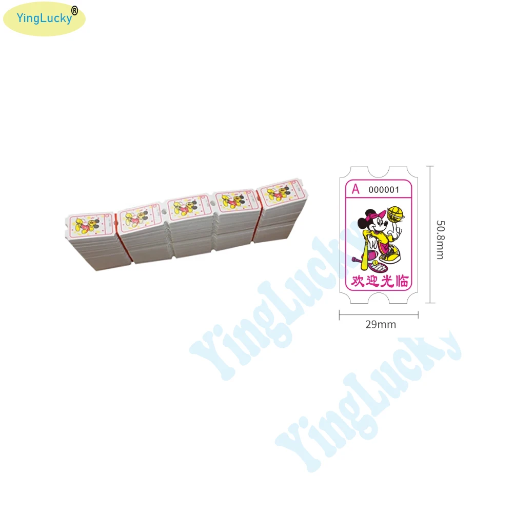 Billetes Lotería Arcade Recambio – Yinglucky - imagen 2
