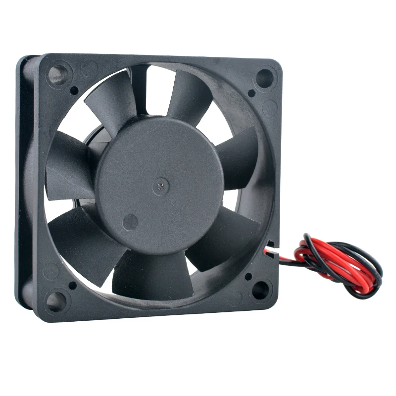 ACP6020 6cm 60mm ventilador 60x60x20mm DC5V/12V/24V ventilador de flujo Axial de 2 pines ventilador de refrigeración para fuente de alimentación del convertidor de frecuencia - imagen 3