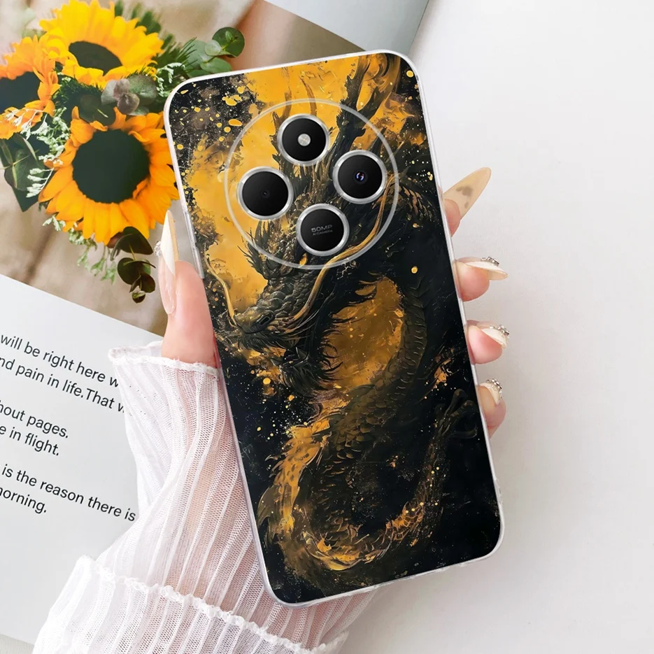 Para Xiaomi Redmi 14C funda fresca de moda pintada funda de teléfono suave y delgada para Xiaomi Poco C75 PocoC75 Redmi14C funda trasera Fundas - imagen 3