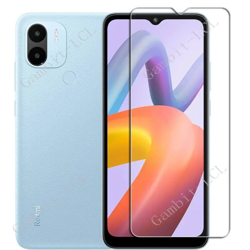 Protector de pantalla de vidrio templado para móvil, película protectora de pantalla de 6,52 pulgadas para Xiaomi Redmi A2 + RedmiA2 A2 A1 Poco C51, 3 unidades - imagen 2