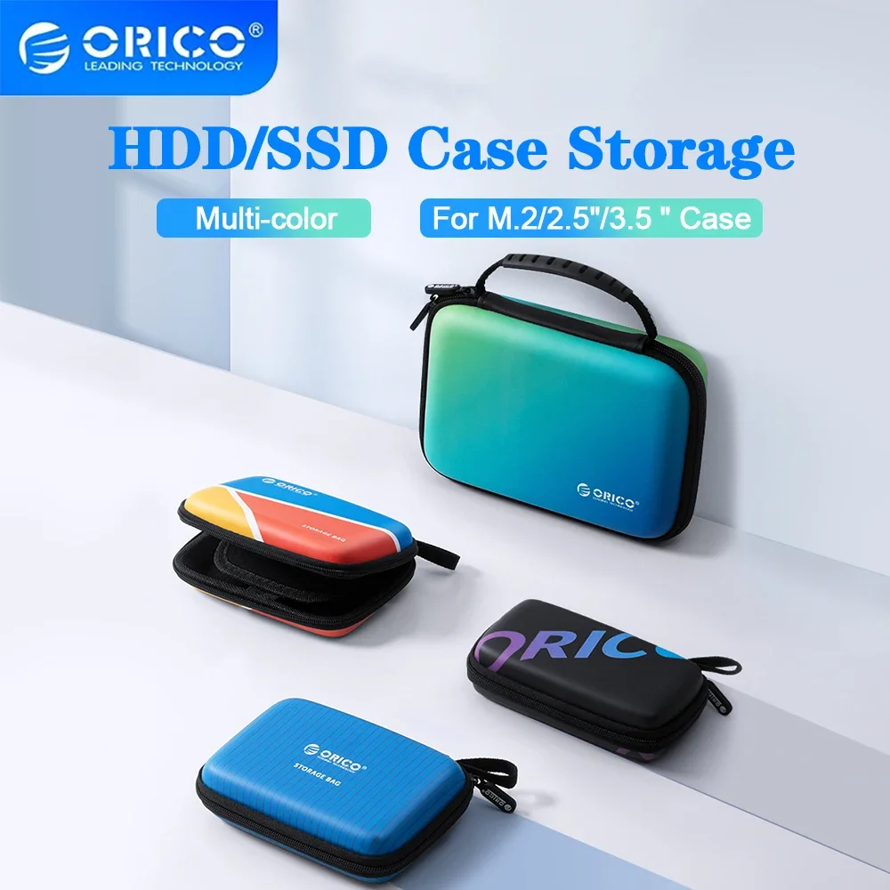 ORICO Funda Protectora 2,5''/3,5'' para Disco Duro Externo Colorida