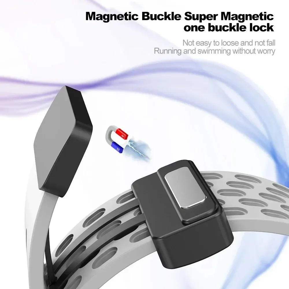 Correa de silicona con hebilla magnética de 22mm para Suunto RACE S/RACE/5 Peak/9 Peak Pro, pulsera para Suunto Vertical/Ocean - imagen 4