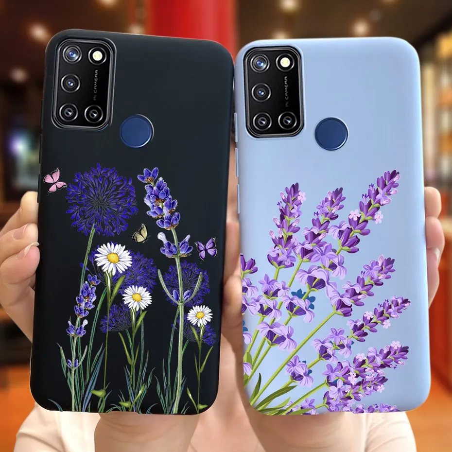 Funda de teléfono para Realme C17 C 17, carcasa de silicona suave, TPU, parachoques trasero para Oppo Realme 7i RMX2103, Funda Realme7i 7 i Global, 6,5" - imagen 4