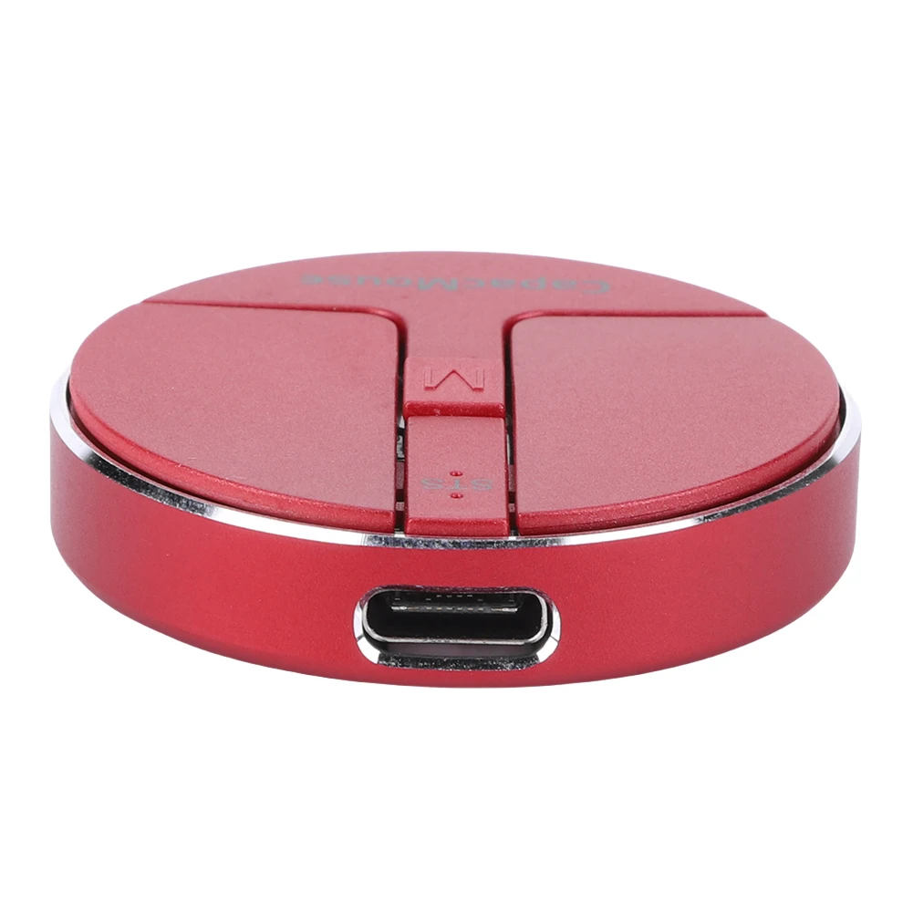 Mini ratón inalámbrico con receptor USB para PC, portátil, Notebook, escritorio, 3 DPI ajustables, capacitivo, 3 modos, BT 5,2/2,4G/USB - imagen 4