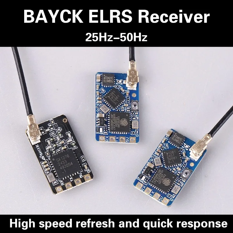 BAYCK Shell ELRS Receptor 2.4G 915M Máquina de cruce FPV Adecuado para TPRO TX16S y otros controles remotos - imagen 3