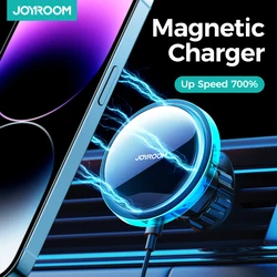 Joyroom Soporte Magnético para Coche, Cargador Inalámbrico iPhone
