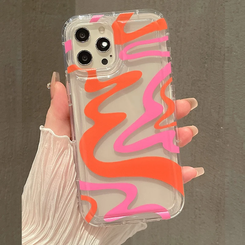 Funda de teléfono transparente con estampado de leopardo Vintage para iPhone 11 13 12 14 15 16 17 Air Pro Max 16E 8 7 Plus funda de cojín de aire transparente - imagen 4