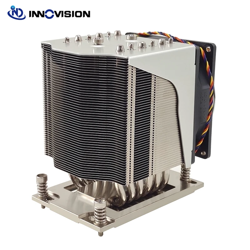 Buen enchufe AMD SP3 TR4 TDP, Enfriador de CPU de 280W, servidor 4U o superior, disipador térmico integrado, 6 tubos de calor - imagen 5