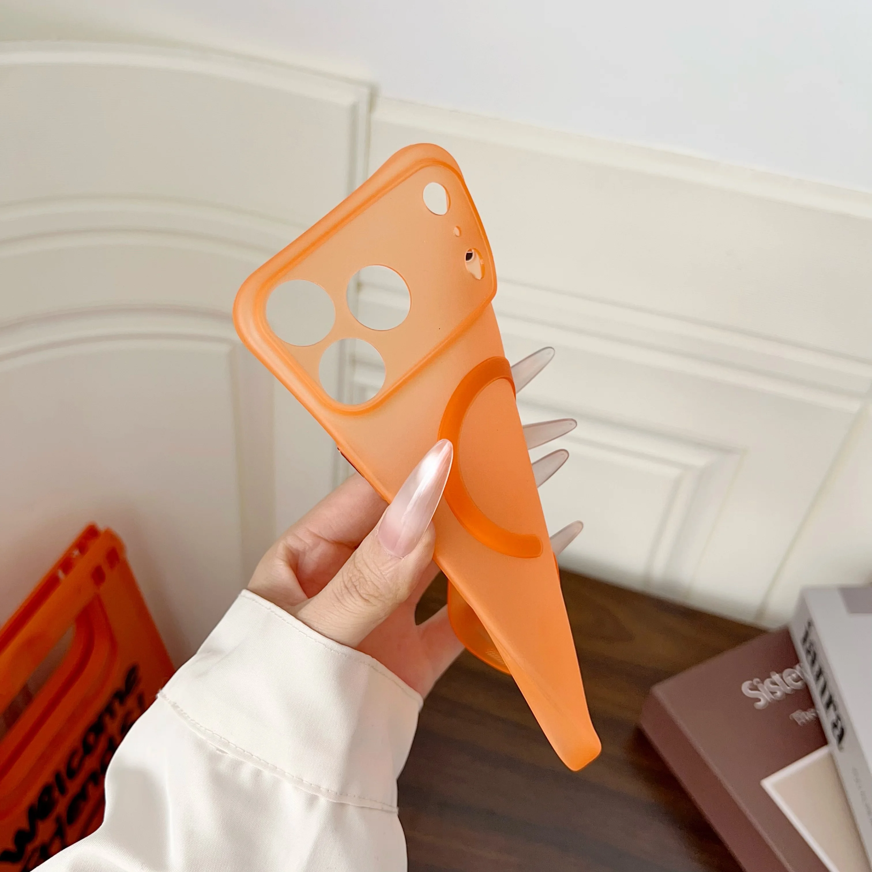 Funda mate ultrafina para Magsafe iPhone 17 Pro Max Air 16 Plus 15 14 13 12 17Pro iPhone17 Mag accesorios de cubierta de teléfono seguro - imagen 2