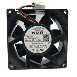 Ventilador Servidor NMB-MAT 92x92x38mm 24V 0.93A Axial Alta Velocidad