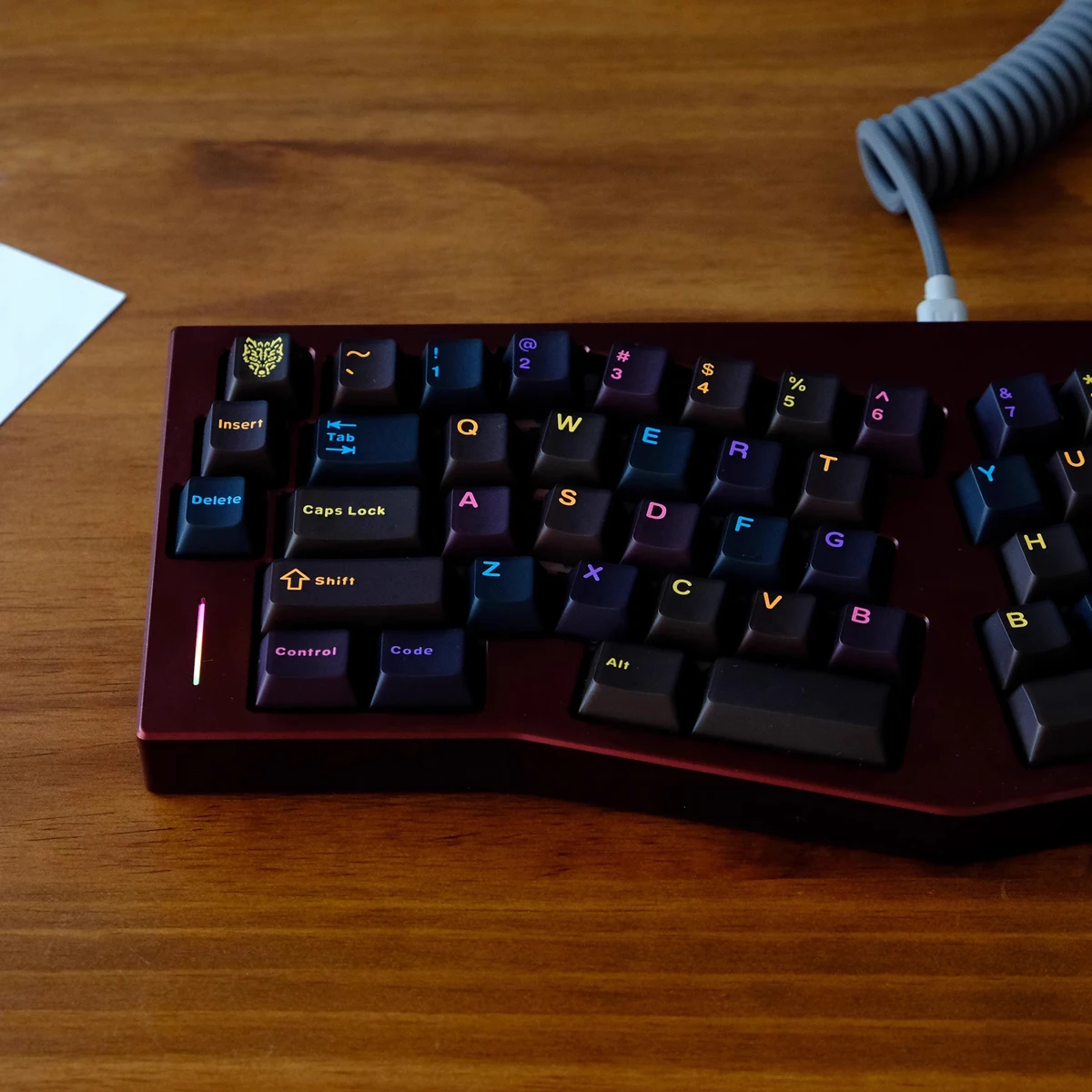Underground World Keycap doble disparo 114 teclas negro colorido Keycap ABS cereza perfil para teclado mecánico - imagen 3