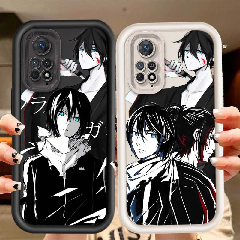 Funda de Anime Yato para Redmi Note 11 10 9 8 7 11S 11E 10T 10S 9S 11T Pro Plus 5G, funda de teléfono con escalera ocular
