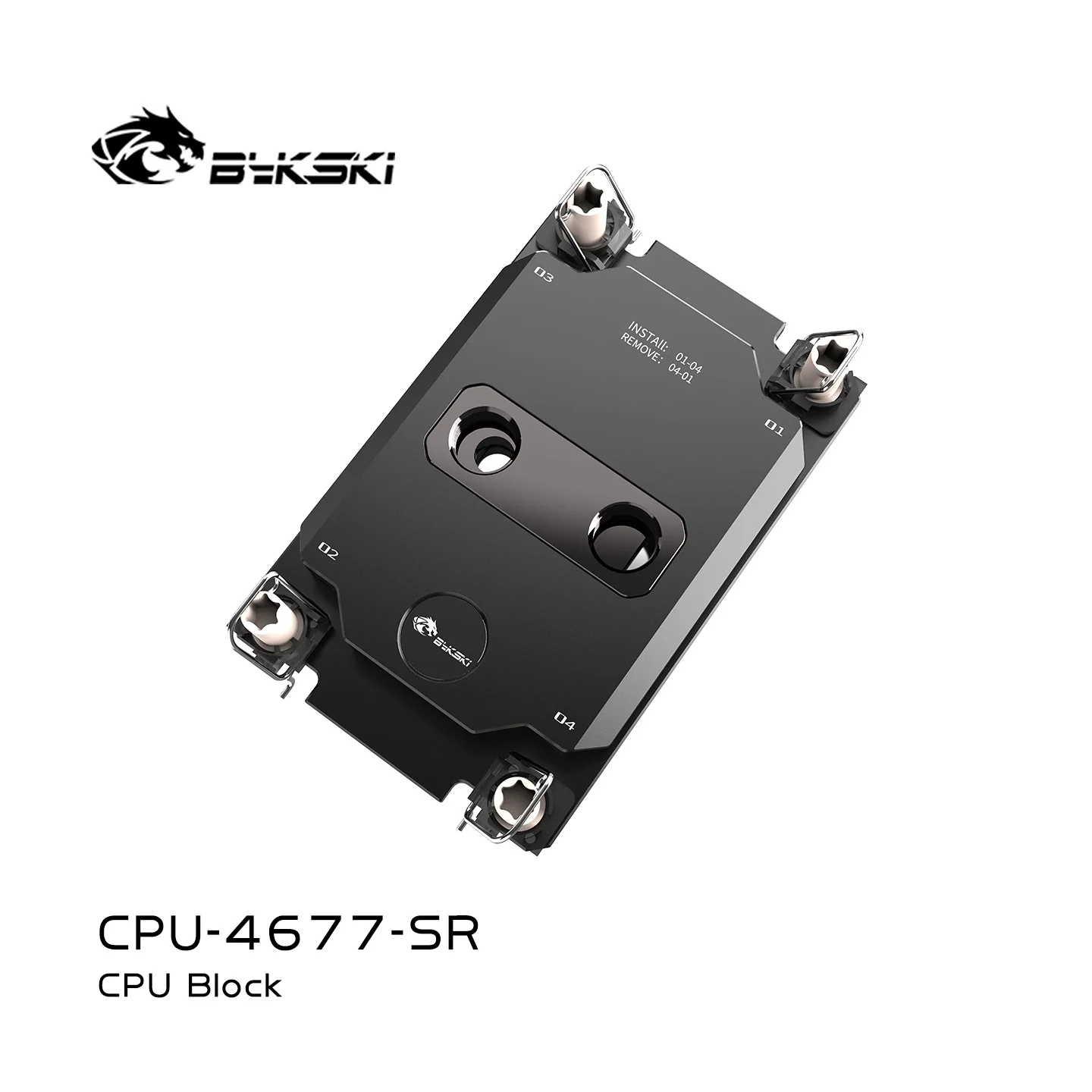 Bykski CPU bloque de agua uso para Intel LGA4189/LGA4677 enchufe rectángulo CPU/radiador de Metal de cobre sistema de refrigeración líquida - imagen 3