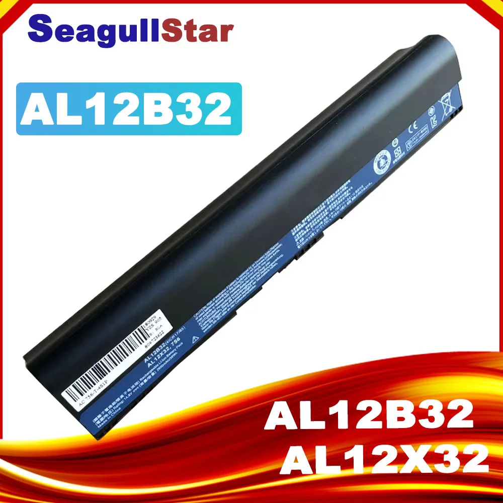 Batería AL12B32 AL12X32 AL12A31 AL12B31 para Acer Aspire One 756 V5-171 725 TravelMate B113 B113M B113-M C7 C710