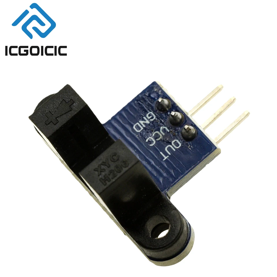 Módulo optoacoplador de detección de Sensor de medición de velocidad óptica ranurado infrarrojo IR de 1-50 Uds para prueba de Motor - imagen 4