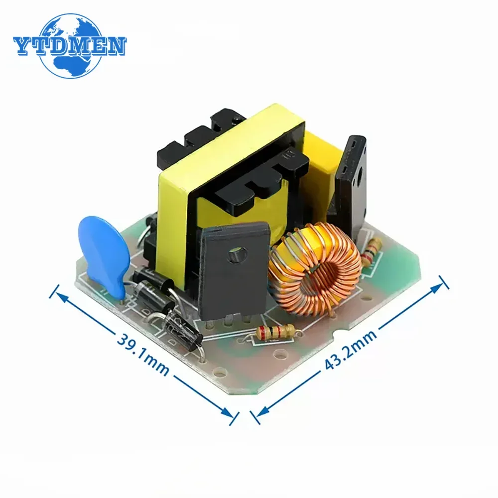 Módulo de potencia de refuerzo de 40W, 12V a 220V, módulos de inversor de impulso de DC-AC, convertidor inverso de doble canal, módulo de refuerzo, regulador de potencia - imagen 4