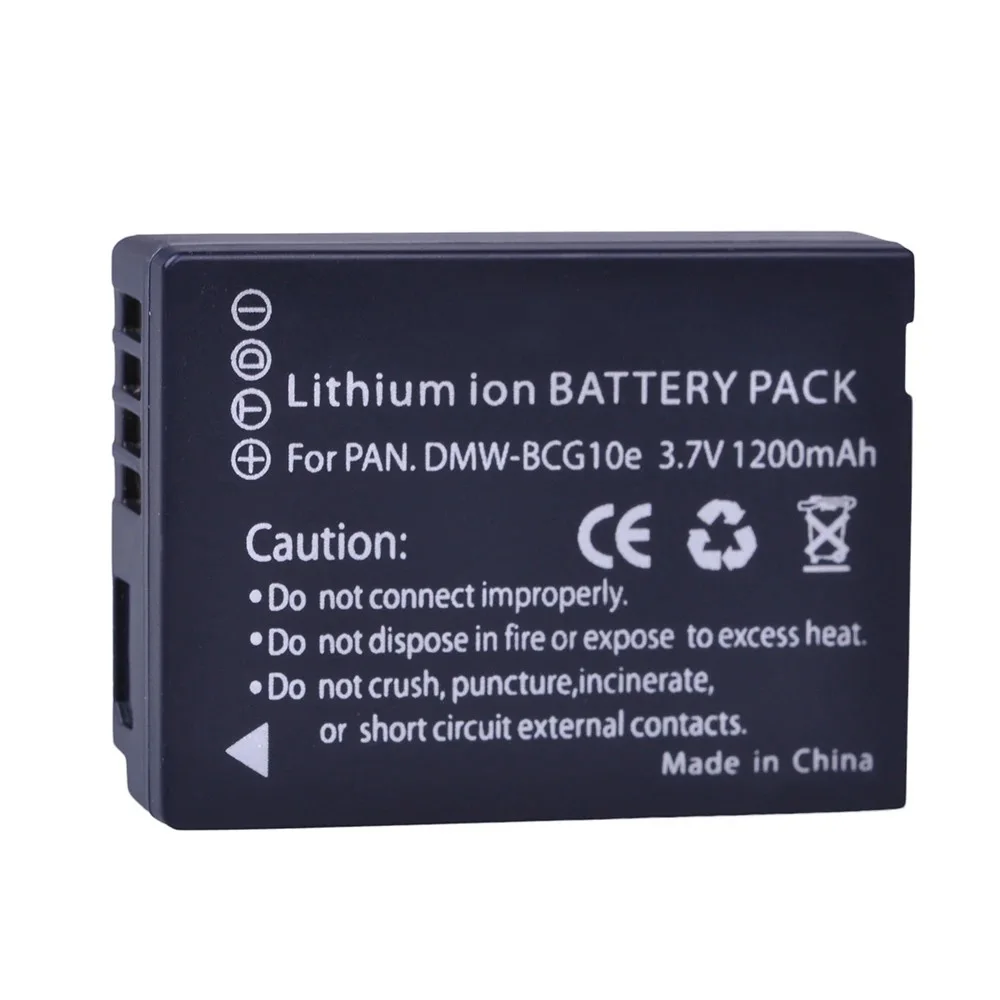DMW-BCG10 DMW-BCG10E DMW-BCG10PP Battery/LCD Charger for Panasonic Lumix DMC-3D1,DMC-SZ8,DMC-TZ6,DMC-TZ7,DMC-TZ8,DMC-TZ20 - imagen 2