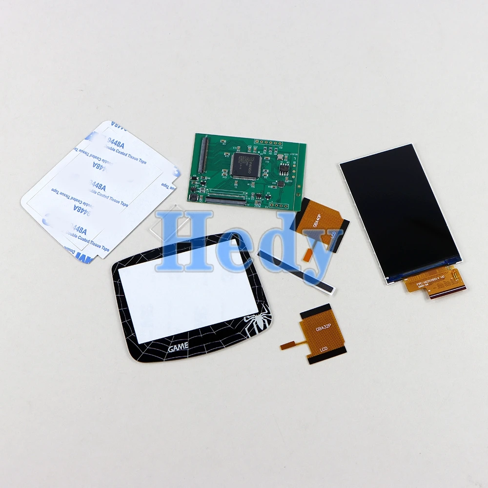 Pantalla IPS punto a punto para consola Nintendo GBA V5, alto brillo, 2,9 pulgadas, 1 Juego - imagen 3