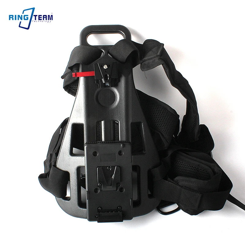 Mochila para transmisión en vivo, transmisión de imágenes, director en la nube, codificador de transmisión en vivo móvil T80/T20, chaleco con batería de montaje en V - imagen 4