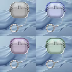 Funda para Samsung Galaxy Buds3 Pro Adecuada para Samsung Galaxy Buds3 / Buds 3 FE Funda protectora suave de TPU transparente